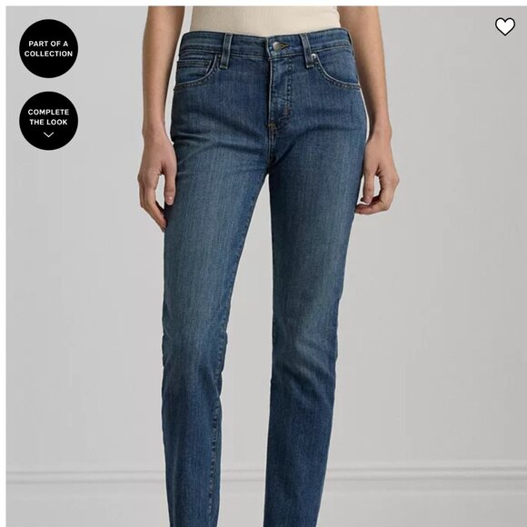 Ralph Lauren Jeans US4 Super Stretch Premier Straight - Picture 1 of 11